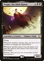 Magic the Gathering Card - Sengir, the Dark Baron - MTG Circle