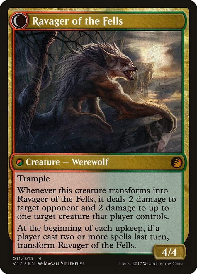 Magic the Gathering Card - Ravager of the Fells - MTG Circle