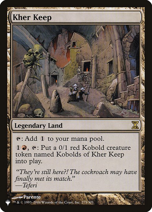 Magic the Gathering Card - Kher Keep - MTG Circle