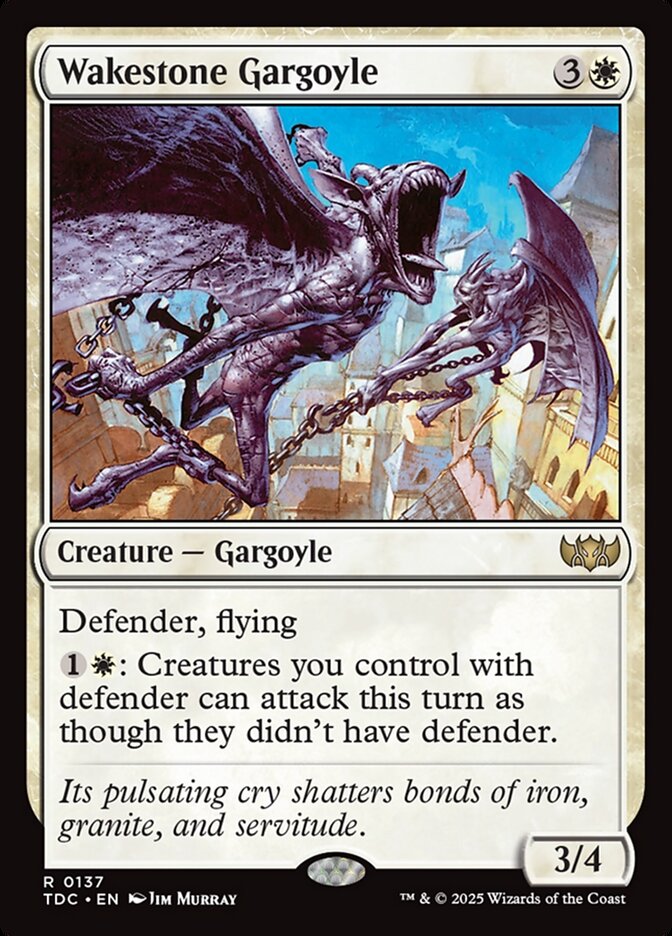 Magic the Gathering Card - Wakestone Gargoyle - MTG Circle