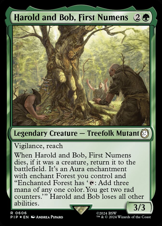 Magic the Gathering Card - Harold and Bob, First Numens - MTG Circle