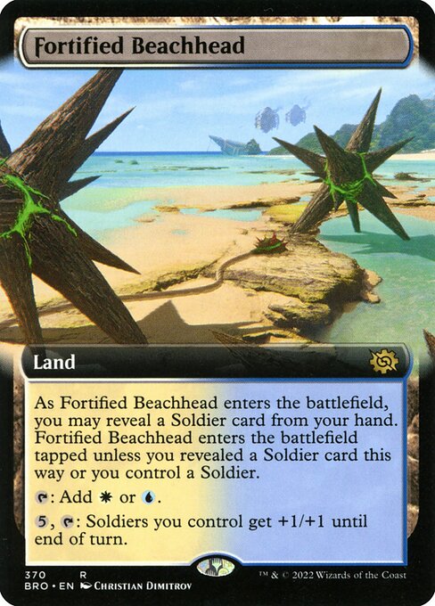 Magic the Gathering Card - Fortified Beachhead - MTG Circle