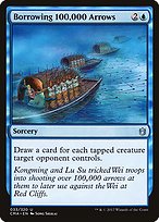 Magic the Gathering Card - Borrowing 100,000 Arrows - MTG Circle