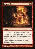 Magic the Gathering Card - Harvest Pyre - MTG Circle