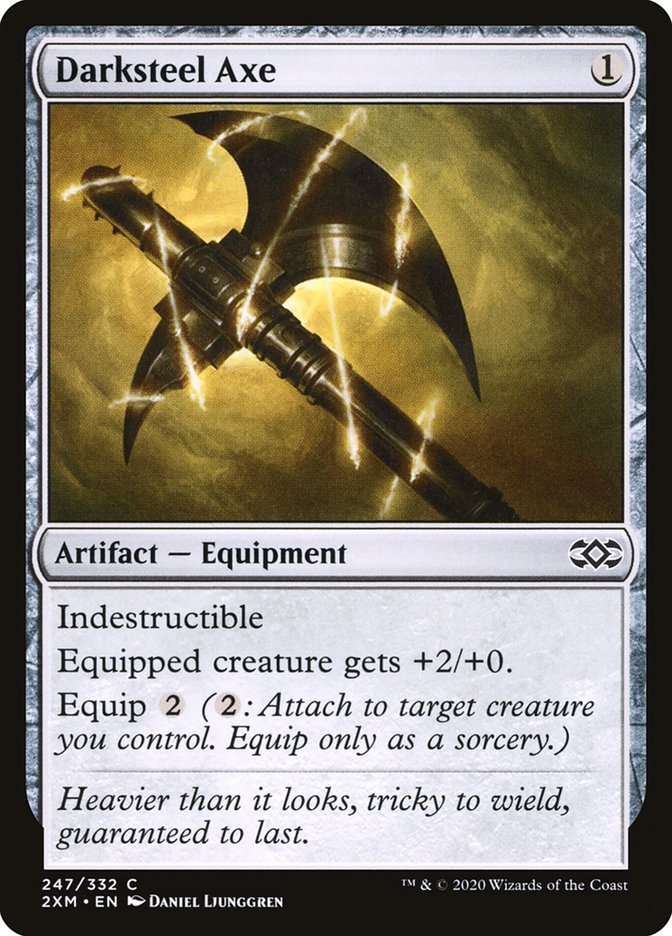 Magic the Gathering Card - Darksteel Axe - MTG Circle