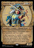 Magic the Gathering Card - Admiral Brass, Unsinkable - MTG Circle