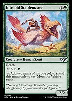 Magic the Gathering Card - Intrepid Stablemaster - MTG Circle