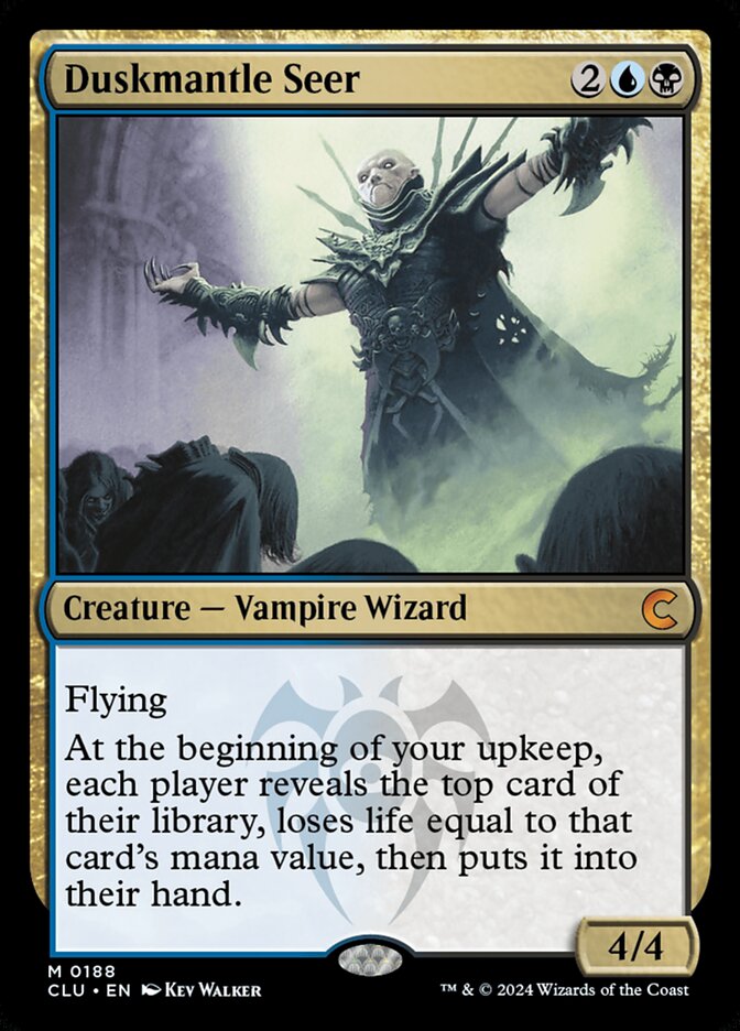 Magic the Gathering Card - Duskmantle Seer - MTG Circle