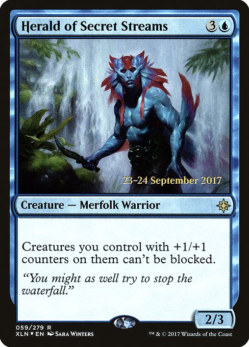 Magic the Gathering Card - Herald of Secret Streams - MTG Circle
