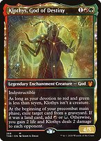 Magic the Gathering Card - Klothys, God of Destiny - MTG Circle