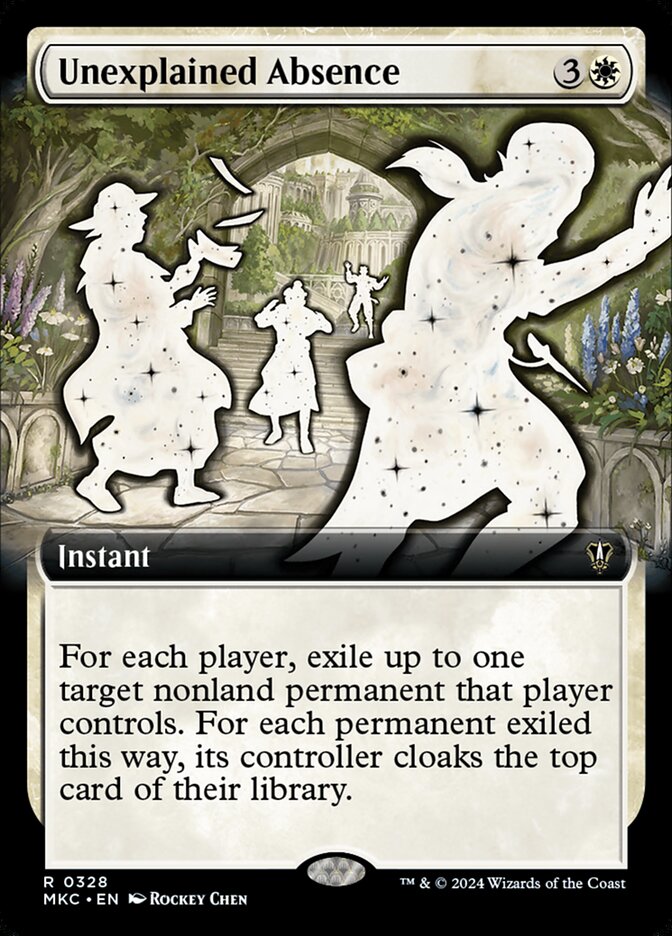 Magic the Gathering Card - Unexplained Absence - MTG Circle