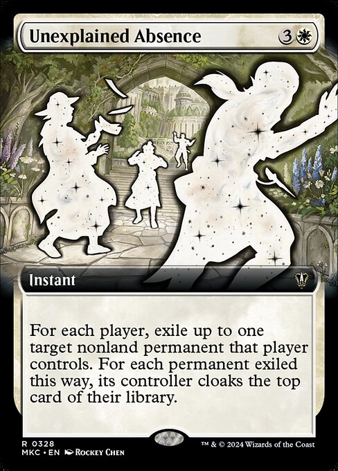 Magic the Gathering Card - Unexplained Absence - MTG Circle