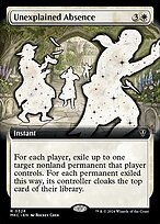 Magic the Gathering Card - Unexplained Absence - MTG Circle