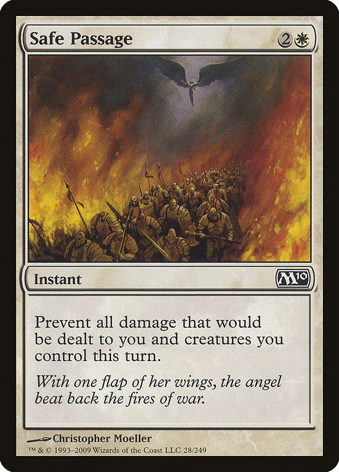 Magic the Gathering Card - Safe Passage - MTG Circle