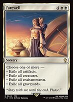 Magic the Gathering Card - Farewell - MTG Circle
