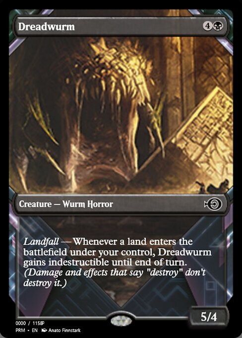 Magic the Gathering Card - Dreadwurm - MTG Circle