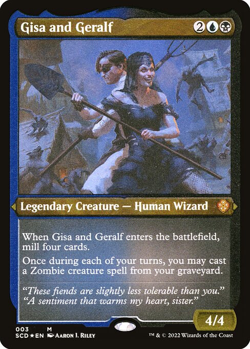 Magic the Gathering Card - Gisa and Geralf - MTG Circle