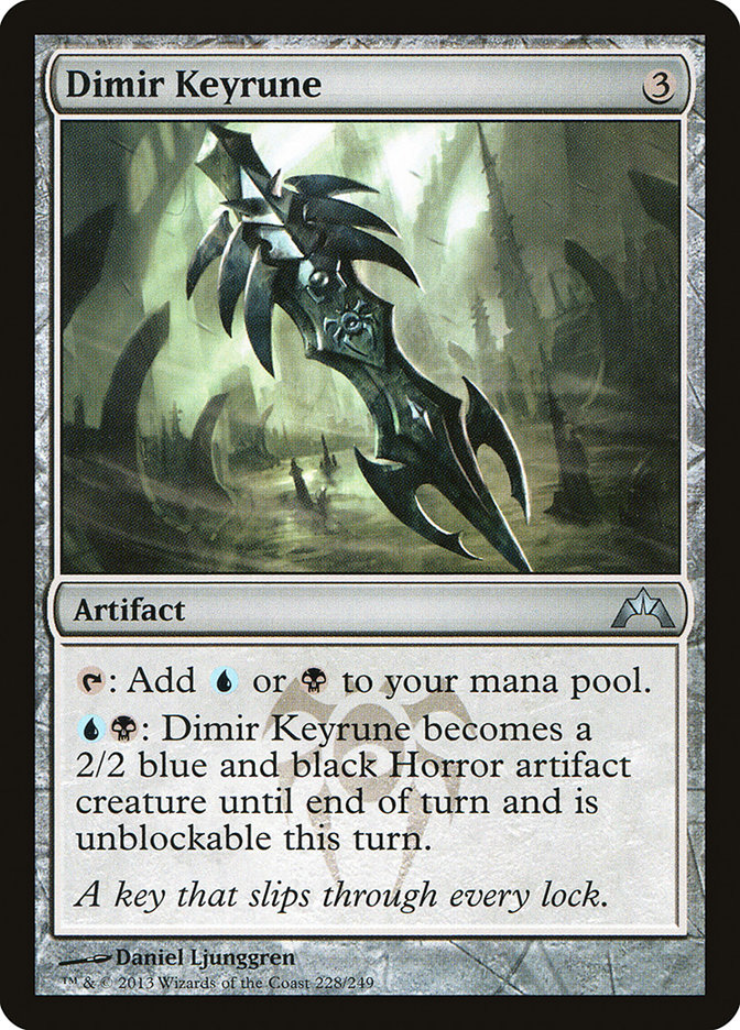 Magic the Gathering Card - Dimir Keyrune - MTG Circle