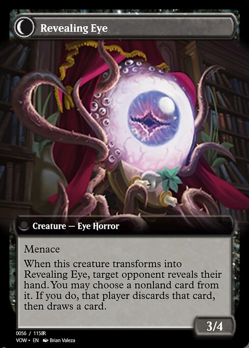 Magic the Gathering Card - Revealing Eye - MTG Circle