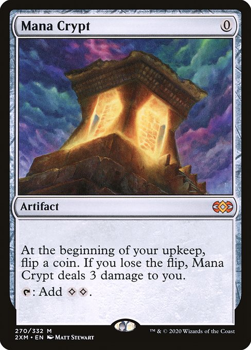Magic the Gathering Card - Mana Crypt - MTG Circle