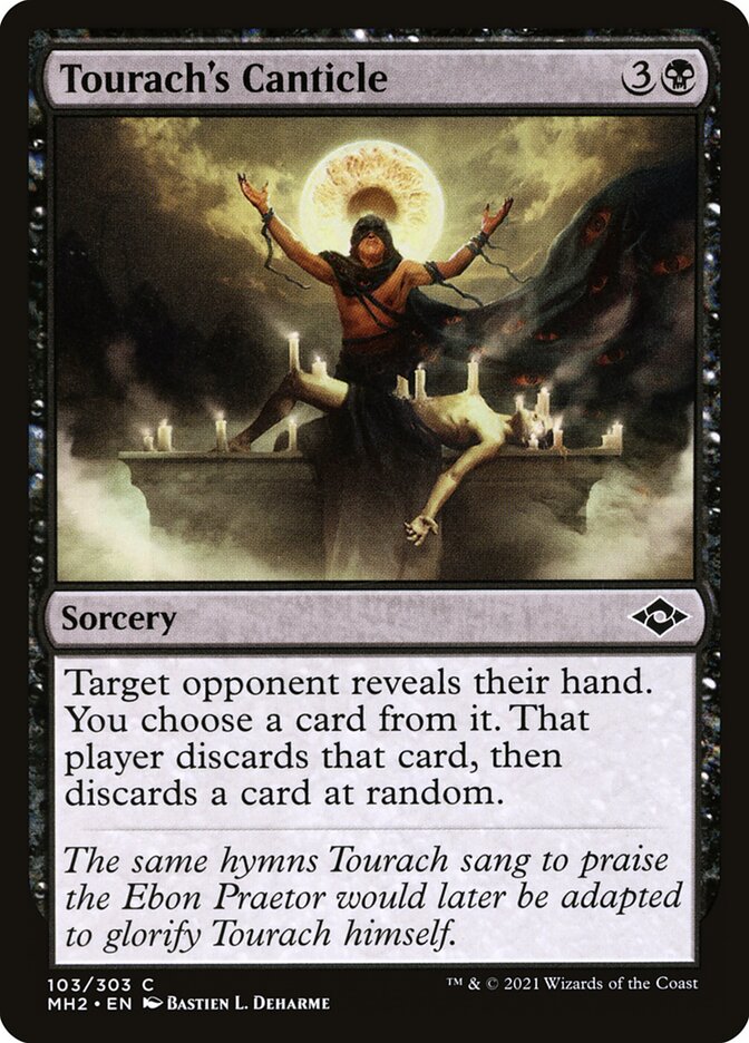 Magic the Gathering Card - Tourach's Canticle - MTG Circle