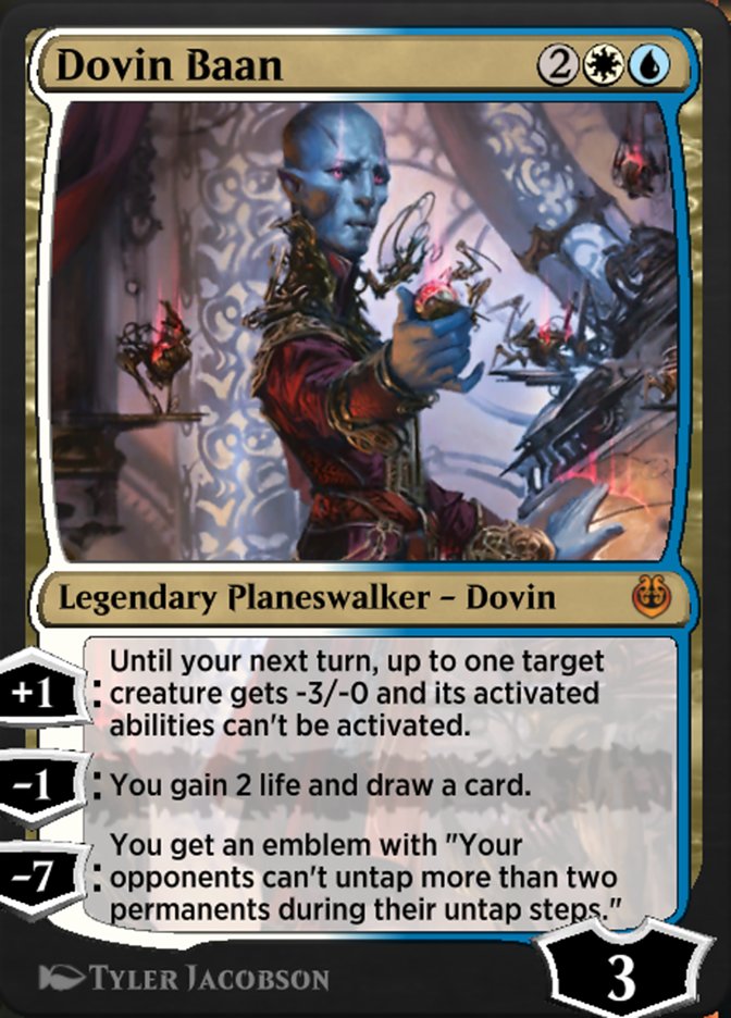 Magic the Gathering Card - Dovin Baan - MTG Circle