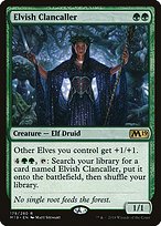 Magic the Gathering Card - Elvish Clancaller - MTG Circle