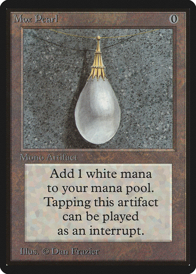 Magic the Gathering Card - Mox Pearl - MTG Circle