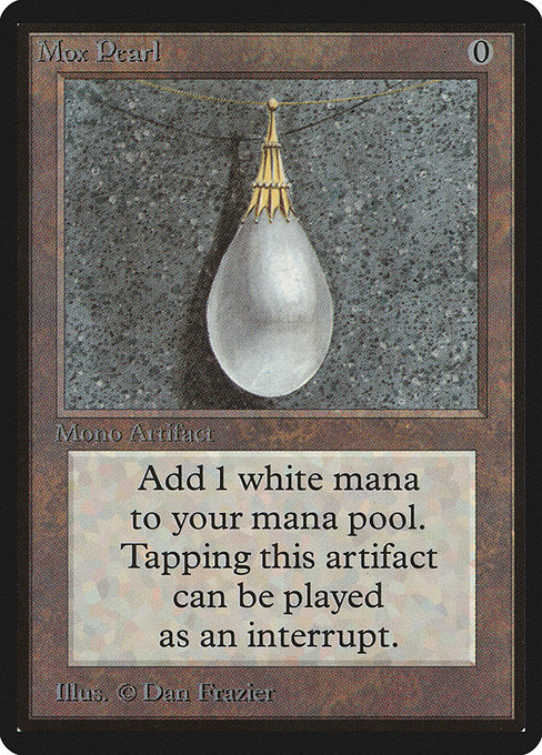 Magic the Gathering Card - Mox Pearl - MTG Circle