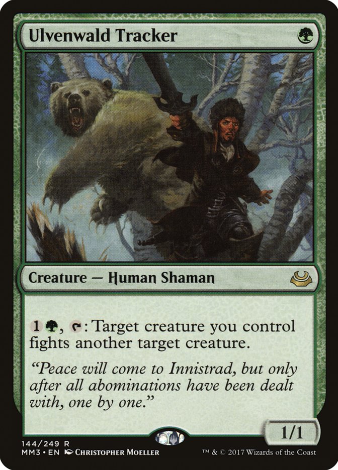Magic the Gathering Card - Ulvenwald Tracker - MTG Circle