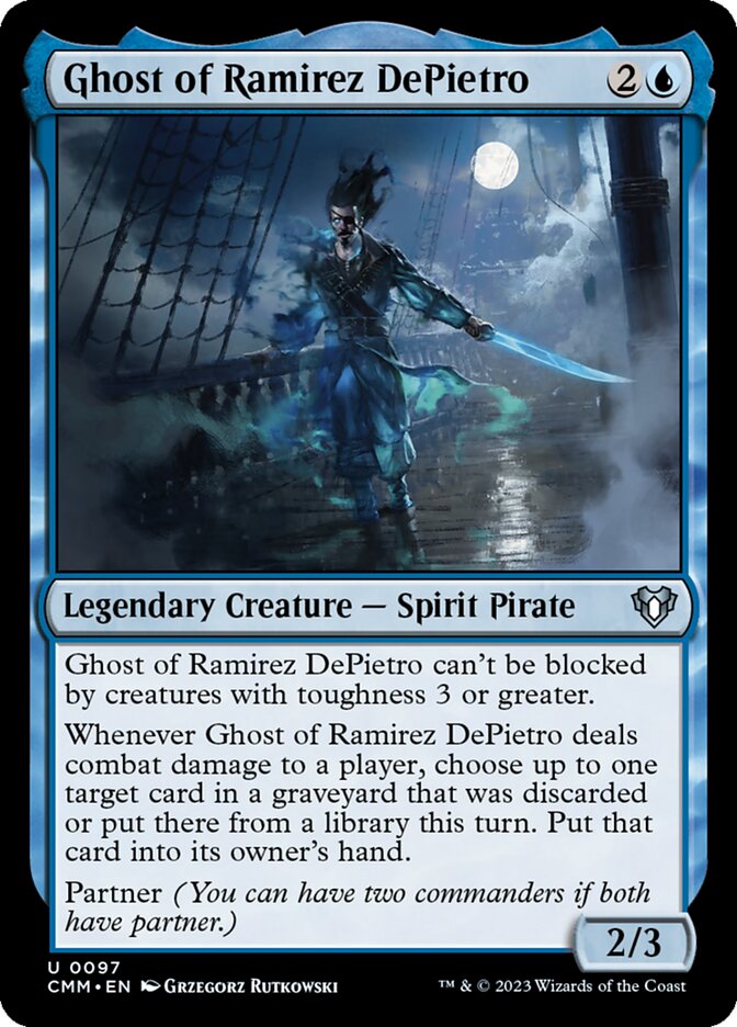 Magic the Gathering Card - Ghost of Ramirez DePietro - MTG Circle