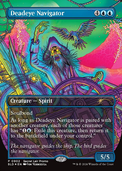 Magic the Gathering Card - Deadeye Navigator - MTG Circle