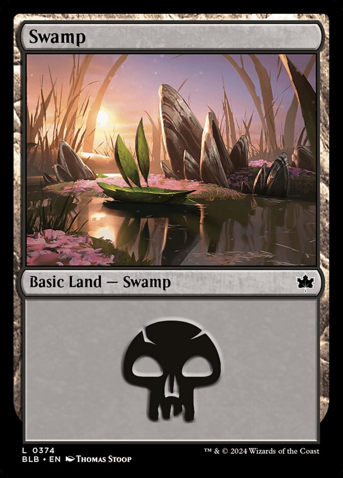 Magic the Gathering Card - Swamp - MTG Circle
