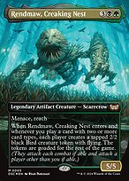 Magic the Gathering Card - Rendmaw, Creaking Nest - MTG Circle