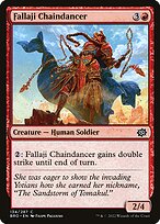 Magic the Gathering Card - Fallaji Chaindancer - MTG Circle