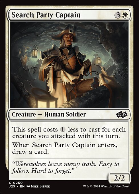 Magic the Gathering Card - Search Party Captain - MTG Circle