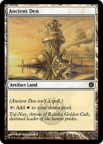 Magic the Gathering Card - Ancient Den - MTG Circle