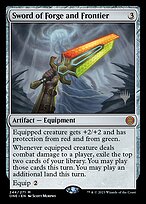 Magic the Gathering Card - Sword of Forge and Frontier - MTG Circle