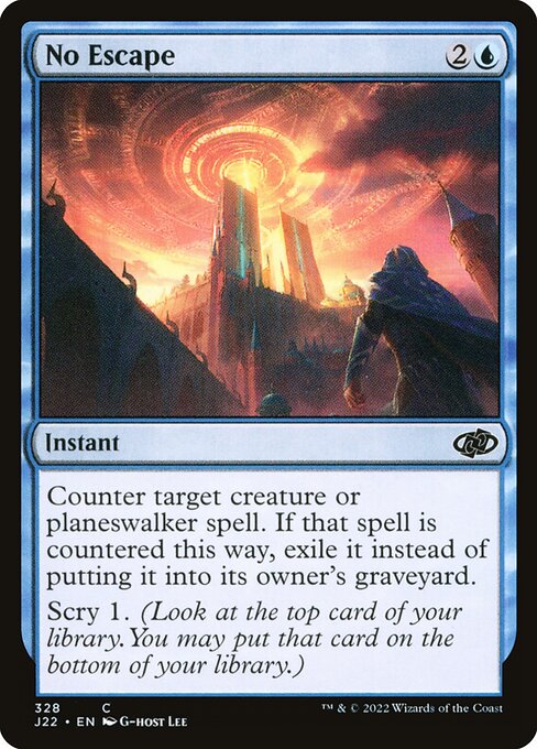 Magic the Gathering Card - No Escape - MTG Circle