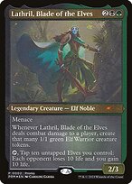 Magic the Gathering Card - Lathril, Blade of the Elves - MTG Circle