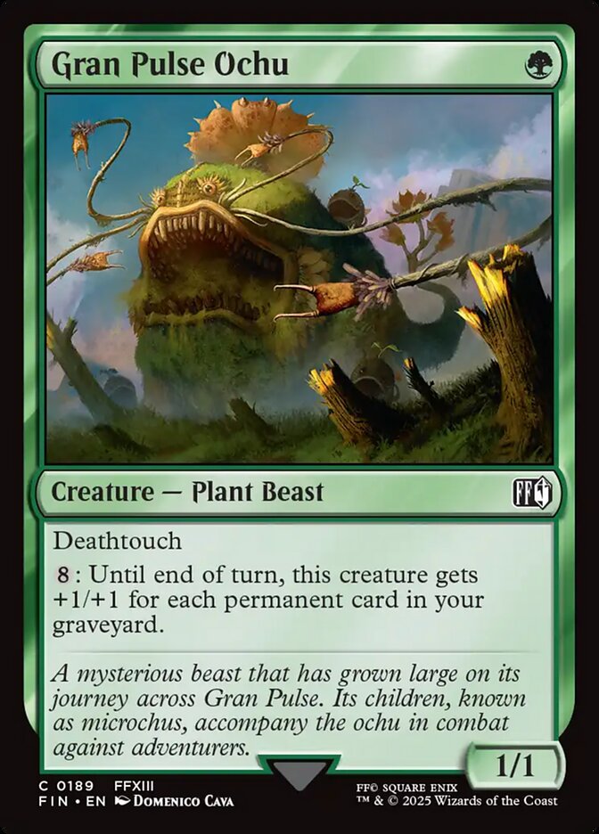 Magic the Gathering Card - Gran Pulse Ochu - MTG Circle