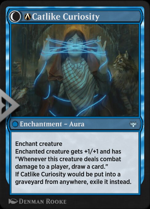 Magic the Gathering Card - A-Catlike Curiosity - MTG Circle