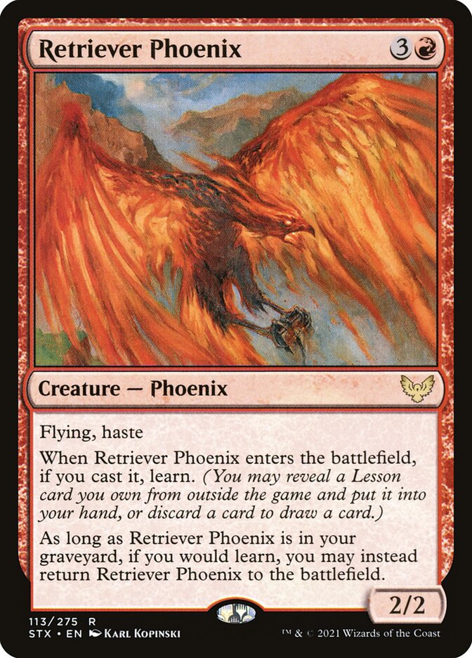 Magic the Gathering Card - Retriever Phoenix - MTG Circle