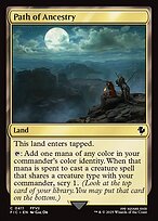 Magic the Gathering Card - Path of Ancestry - MTG Circle
