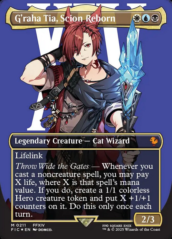 Magic the Gathering Card - G'raha Tia, Scion Reborn - MTG Circle