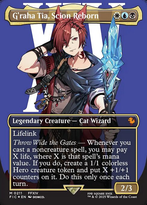 Magic the Gathering Card - G'raha Tia, Scion Reborn - MTG Circle
