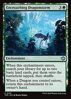 Magic the Gathering Card - Encroaching Dragonstorm - MTG Circle