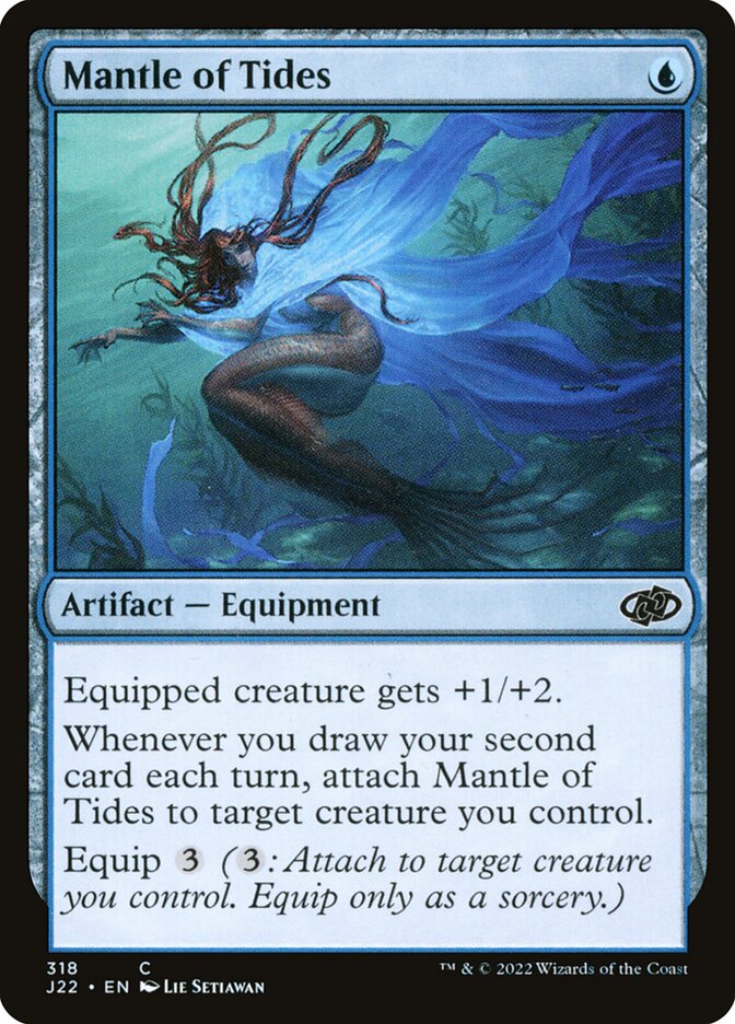 Magic the Gathering Card - Mantle of Tides - MTG Circle