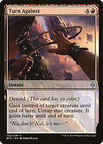 Magic the Gathering Card - Turn Against - MTG Circle