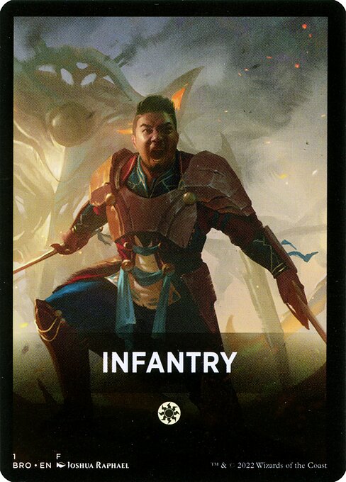 Magic the Gathering Card - Infantry - MTG Circle